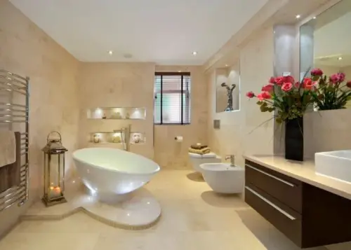 Master Bathrooms by Newman's contracting